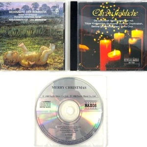 Oh du Frohliche Weihnacht Der Romantik German Christmas 3 CD Lot CSSR Philharmon - Picture 1 of 5