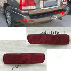 2XFor Toyota LandCruiser 1998-2007 Rear Left Right Fog Lamp Reflector Cover e - Bild 1 von 1