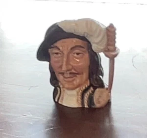 Vintage Royal Doulton "Athos" Toby Mug Jug  EW #D6509. 2 1/2" Tall - Picture 1 of 6