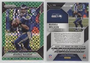 2016 Panini Prizm Green Power Prizm /49 Russell Wilson #193