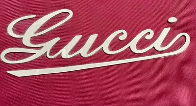 Dark Red and Cream Gucci Marine (Bowler Bag)  Purse/Overnight Bag - Image 1 of 4