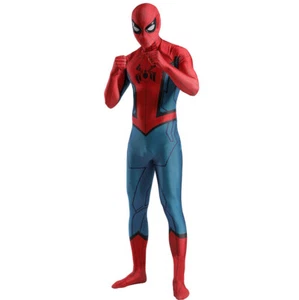 The Zombie Hunter Spider-Man Jumpsuit Spiderman Cosplay Costume Halloween Props - Picture 1 of 12