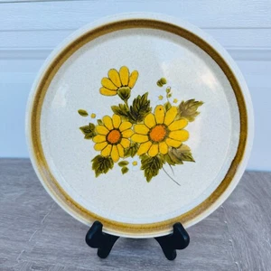 Plato de cena Mikasa Stone Manor MELISSA F5811 ¡Flores amarillas vintage! - Imagen 1 de 3