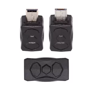 CY 3pcs Micro USB 2.0 to 5Pin Mini USB Male to Female Extension Data Adapter - Picture 1 of 11