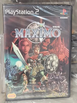 Maximo (2001, Capcom) Brand New Factory Sealed Japan Playstation 2 PS2 Import - Image 1 of 4