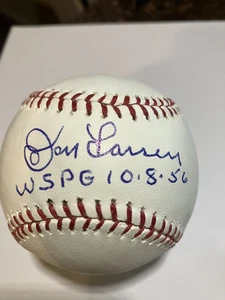 DON LARSEN ROML AUTOGRAPHED SIGNED BASEBALL PSA COA YANKEES RECORD HOLDER - Picture 1 of 6