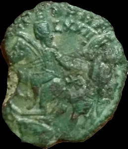 CONSTANTIUS II 337 -361 AD,  ROMAN IMPERIAL. LXXII - Emperor on horse. Rare Type - Picture 1 of 1