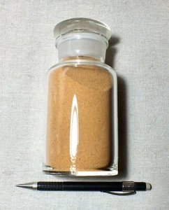 arena - arena de dunas naranja-bronceado derivada de la arenisca navajo - botella de 250 ml - Imagen 1 de 2