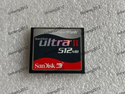 Sandisk ULTRA II  512MB CF  Compact Flash Card 512MB CF Memory card - Image 1 of 2