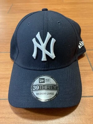 纽约洋基队 New Era Dark Navy Team 经典 39Thirty 帽子 尺寸 M-L 10975804 — 第 1/4 张图片