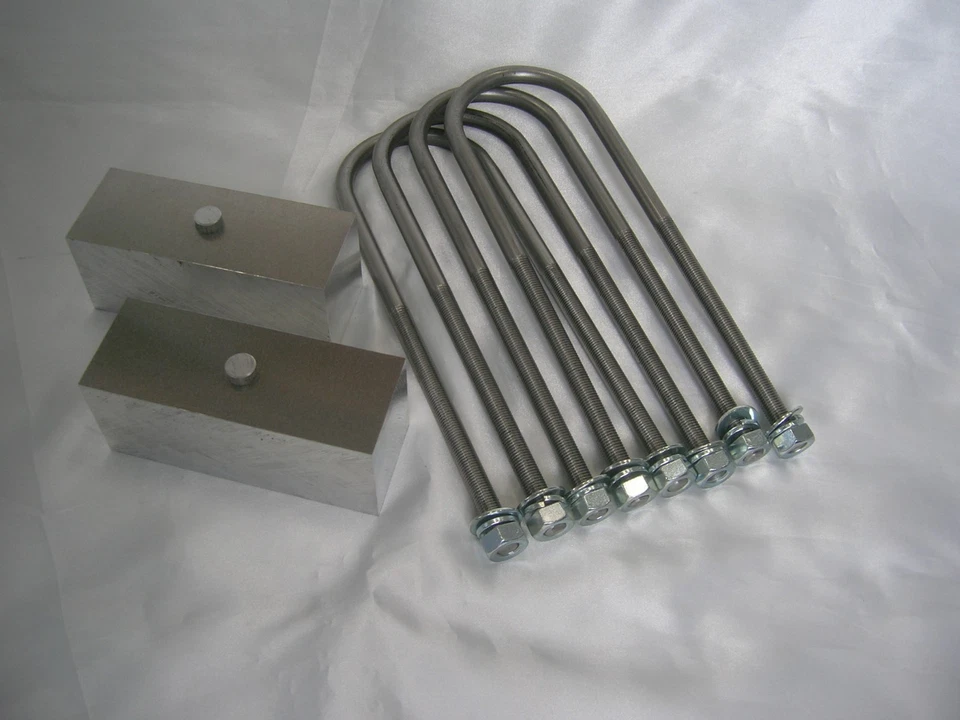 DATSUN 1200 Ute Rear Lowering Billet Blocks 5cm/2" (For NISSAN Sunny Truck B120) - Изображение 1 из 4