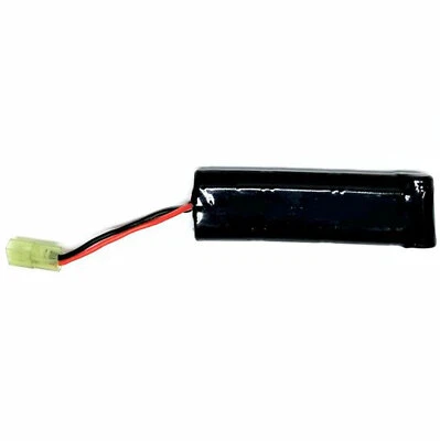 BBTAC Battery for Electric Airsoft Gun 8.4V 1100 mAh NiMH AEG Flat Pack Mini Tamiya