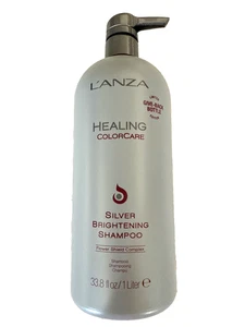 Champú iluminador LANZA Healing ColorCare plateado tamaño de litro 33,8 oz con bomba - Imagen 1 de 5
