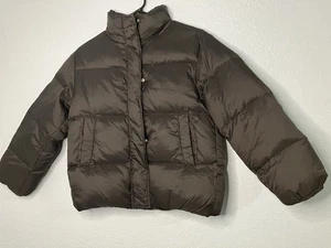 Zara Kids schwarze Steppjacke Größe 11-12 neu ohne Etikett - Bild 1 von 3