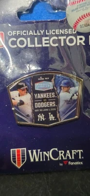 2025 Shohei Ohtani & Aaron Judge Game Day Dueling Stadium Exclusive Pin Limited - Image 1 of 2