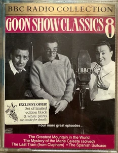 The Goon Show Classics Vol 8 - BBC Radio Collection - 2 x Cassette Tape set - Picture 1 of 3