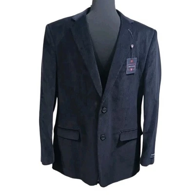 Blazer Abrigo Deportivo Pana Saddlebred 40R Azul Marino Nuevo con Etiquetas Foto 1 de 4