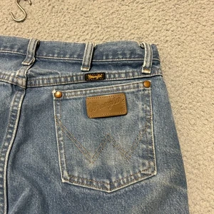 Wrangler Cowboy Cut Jeans Men 34x36 (Fit 33x35) Blue Regular Fit 13MWZ Western - Picture 1 of 17