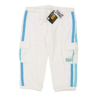 Pantalones cortos deportivos Everlast Cargo de 12-13 años - algodón blanco mediano Foto 1 de 4