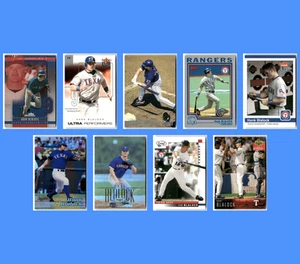 Hank Blalock - 9 Card Lot - Texas Rangers Star - Rookie Era, Inserts, Fleer & To - Picture 1 of 11