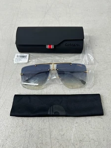 Carrera Sonnenbrille 1016/S 001 08 gold mit blauen Verlaufsgläsern 64 mm - NEU - Bild 1 von 11