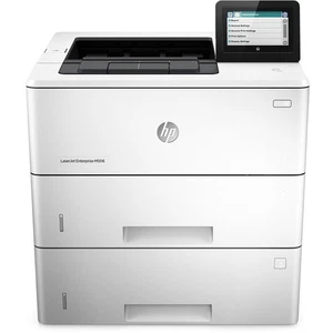 HP LASERJET ENTERPRISE M506 PRINTER SERVICED WITH NEW GENUINE TONER + EXTRA TRAY - Picture 1 of 6