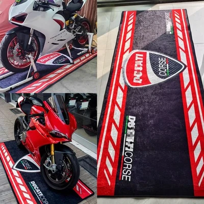 Alfombra de garaje 220x80 cm para moto Ducati V4 V4S V2 MONSTER Foto 1 de 4