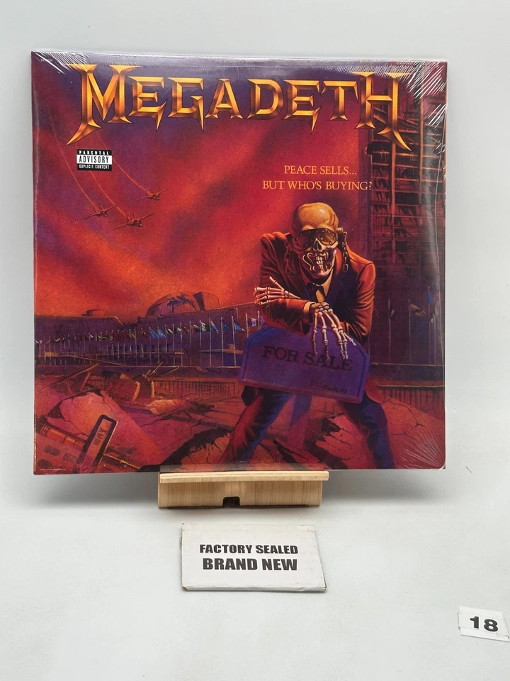 Megadeth – Peace Sells... But Who's Buying? 180Grams Brand New/Sealed Vinyl - Image 1 of 3