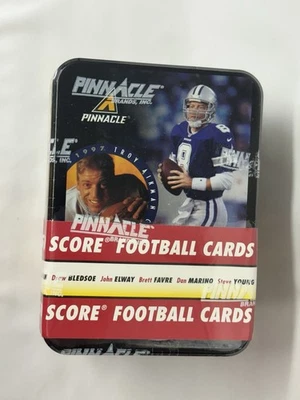 Troy Aikman, 1997 Pinnacle Score, 150 tarjetas de fútbol americano, estaño sellado de fábrica Foto 1 de 4