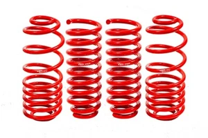 BMR For 02-09 Trailblazer Lower Springs Set Of 4 2in-3in Drop Red - Picture 1 of 2