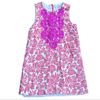 Vestido sin mangas J Crewcuts para niñas 5 Preppy floral con cremallera Foto 1 de 4