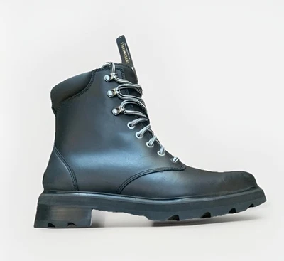 Sorel Women Lennox Lace STKD Waterproof Boots Black/Sea Salt Size 10 NL4843-010 - Image 1 of 4