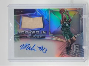 MALCOLM BROGAN 2016-17 SPECTRA LOCKED IN RPA ROOKIE SILVER RC AUTO /199 Q4954 - Picture 1 of 2