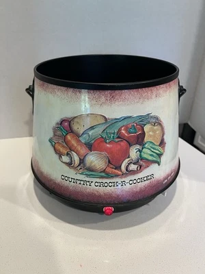 Olla de colección Farberware estilo sueco modelo 266 Crock-R-Cooker probada SOLO BASE Foto 1 de 4