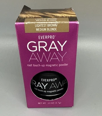 Everpro Gray Away Polvo Magnético Marrón Más Claro Medio Rubio Nuevo Foto 1 de 2