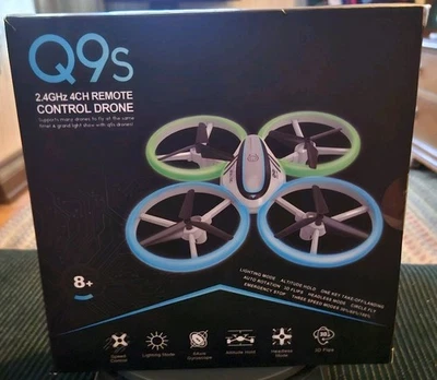 HASAKEE | Q9S 2.4GHz 4CH Remote Control Drone | NEW - Image 1 of 4