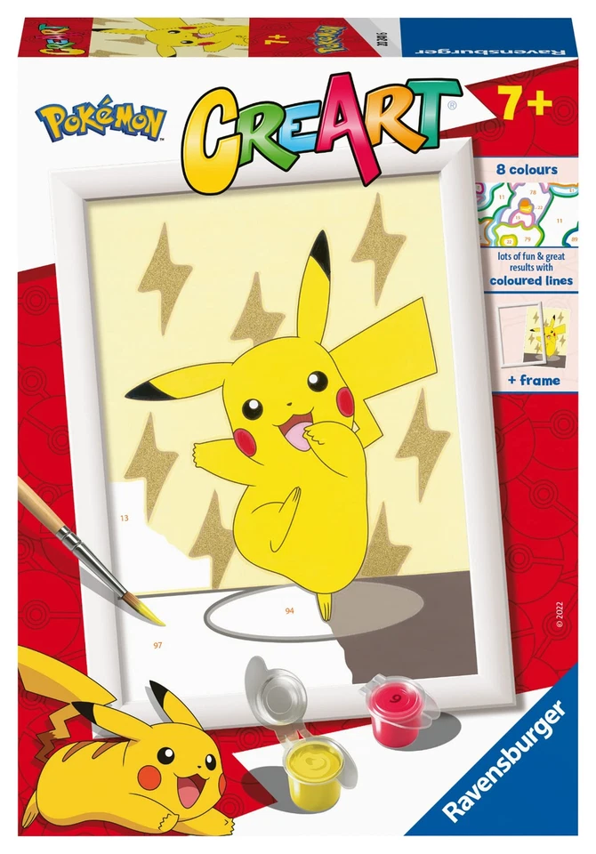 Painting by Numbers Ravensburger Creart - Pokemon 54220241