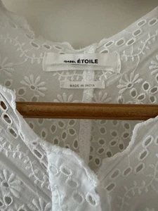 Hinreißendes Isabel Marant Maxi Boho Kleid Gr. S M weiß - Bild 1 von 15