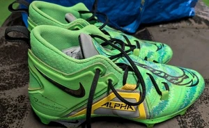 Nike Alpha Menace Pro 3 Razor Sharp Green Nero Tacchetti FB8442-303 Uomo Taglia 9 - Foto 1 di 8