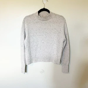 Suéter Everlane 100% Cachemira Manchado Cuello Simulado Talla Pequeña - Imagen 1 de 8