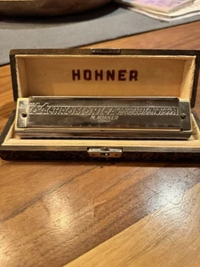 Vintage Hohner The 64 Chromonica 4 Chromatic Octave Professional Model Mundharmonika - Bild 1 von 5