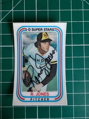 1976 KELLOGG'S 3-D #4  Randy Jones • SAN DIEGO PADRES • No Cracks - Image 1 of 2