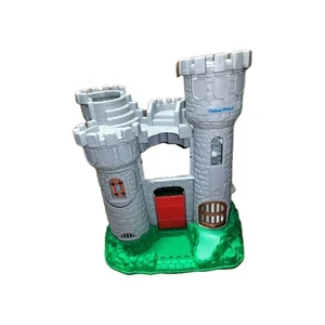 *LEGGI* Vintage Fisher Price 1994 Grandi Avventure Castello Medievale SOLO PLAYSET - Foto 1 di 7