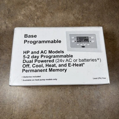 Termostato programável CARRIER TB-Pac01-A Series (1H/1C, 5-2 dias) - Imagem 1 de 4