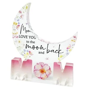 Gift for Mom Delicate Mom Birthday Gifts from 5.0X 4.0 inches Moon PinkMoonMom - Picture 1 of 7