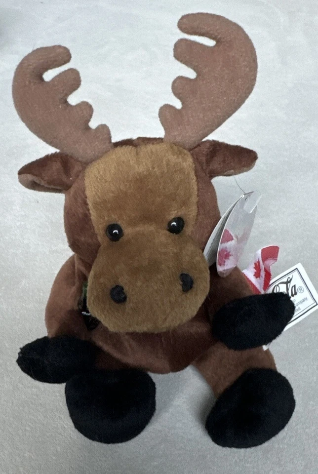 1999 Coca-Cola Canada Gourmand The Moose Mini Bean Bag-beanie