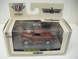 M2 MACHINES AUTO-THENTICS REL70 WILLYS AMERICAR 1941 WILLYS COUPE GASSER - Picture 1 of 2