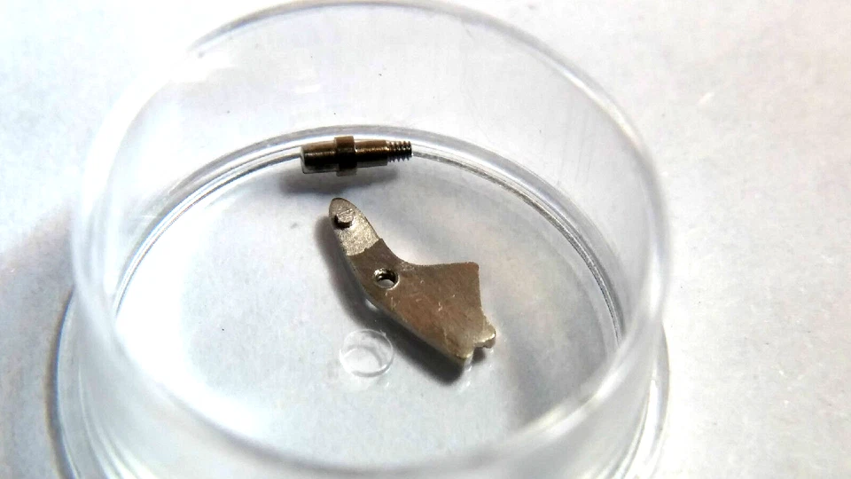 JUEGO RELOJ PATEK PHILIPPE 27-400AM PALANCA Y TORNILLO PIEZA 443/5 Foto 1 de 3