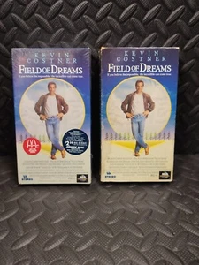 Field of Dreams VHS 1992 Movie Rare McDonalds Promo New FACTORY SEALED & 1 Used. - Picture 1 of 12