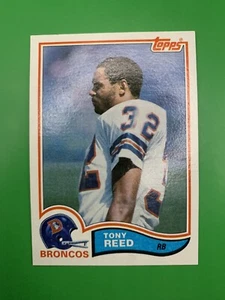 1982 Topps Tony Reed Denver Broncos #86 - Picture 1 of 2